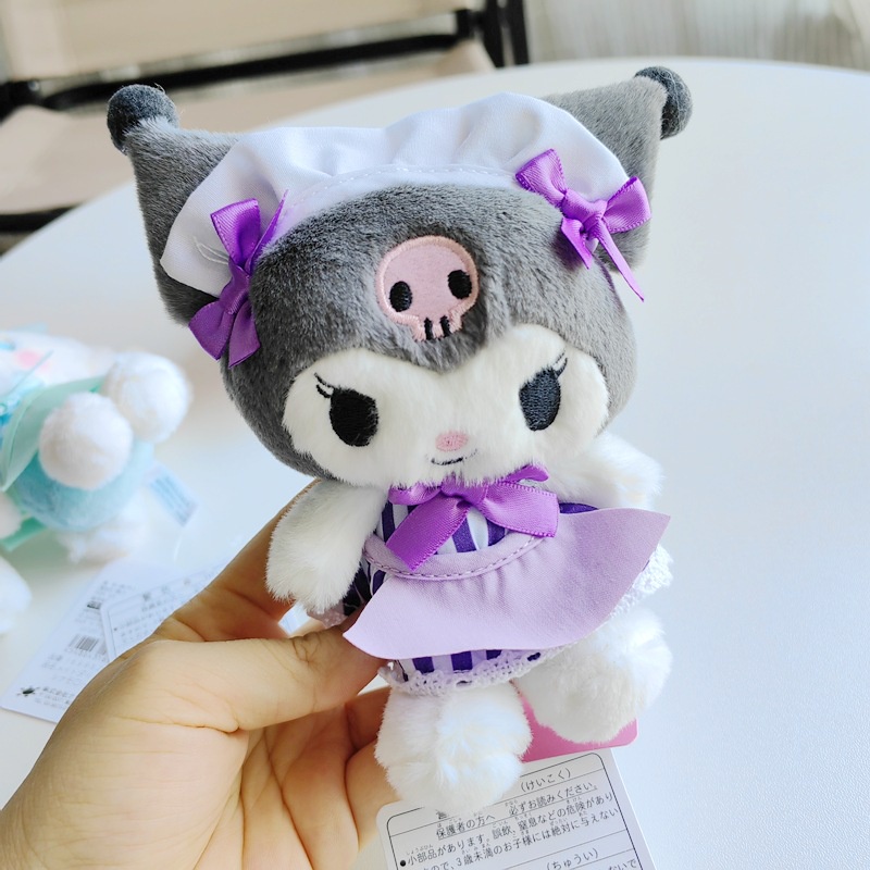 Búp Bê Nhồi Bông Hình Cinnamoroll Kuromi Dễ Thương Trang Trí Túi Xách