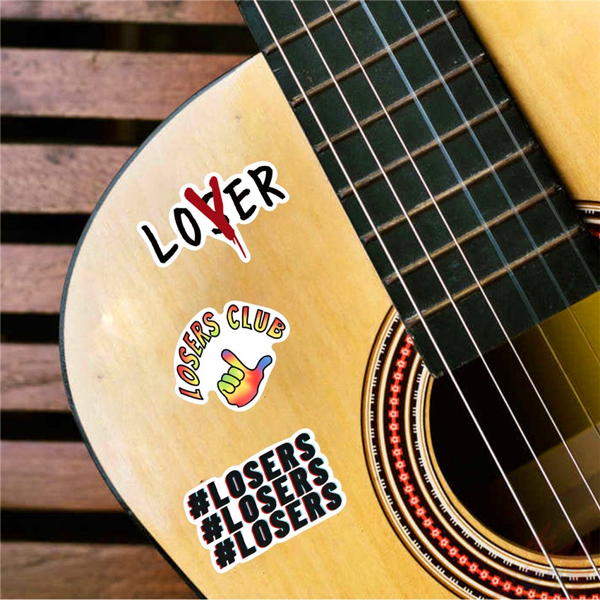 ❉ Nhãn Dán Câu Lạc Bộ Losers Series 01 ❉ Bộ 50 Sticker Chống Thấm Nước Họa Tiết Doodle Hợp Thời Trang
