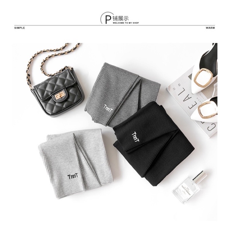 Quần bầu dài chất thun gân co giãn, thiết kế đỡ bụng và chun chỉnh