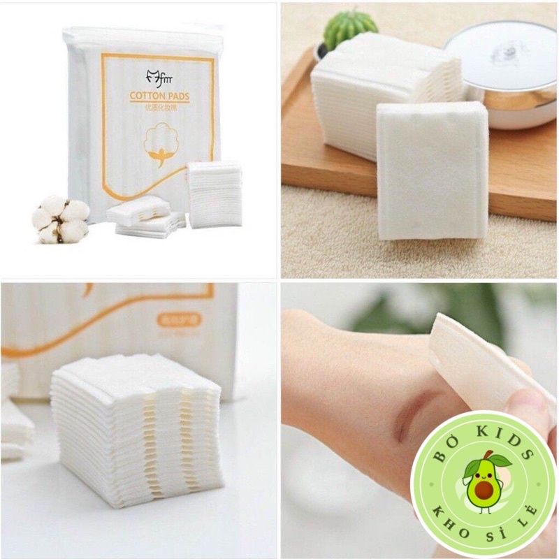 Bông Tẩy Trang Cotton Pads 3 Lớp Túi 222 Miếng – Hàng Nội Địa Trung Hàng Loại 1