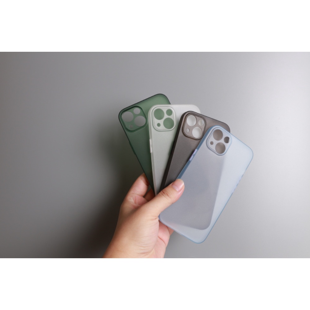 Ôp Điện Thoại Silicon Siêu Mỏng Bề Mặt Nhám Cho iphone 15 14 13 pro max 14plus 13mini Ốp