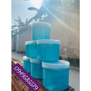 Hủ 500gr màu xanh dương-loại 1