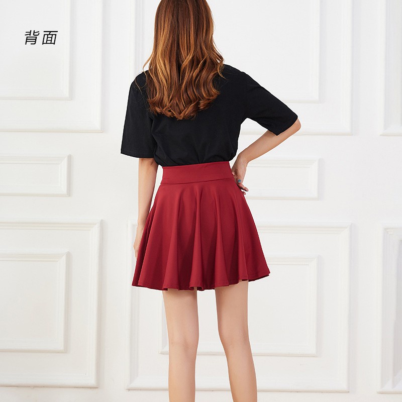 Chân váy xòe ngắn nữ thời trang, tôn dáng