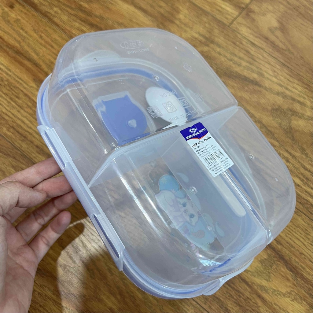 Hộp Cơm 3 Ngăn 2857 SONG LONG HSL 57x44x70cm