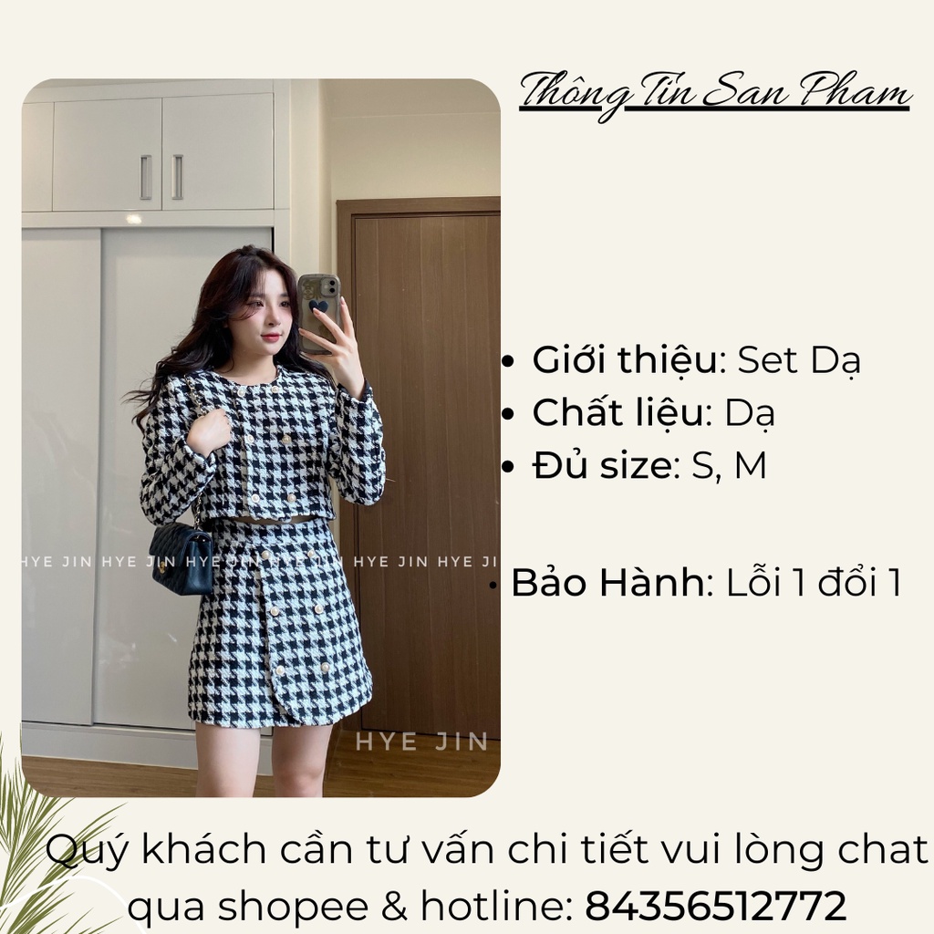 Set dạ nữ mẫu mới mùa đông, chất dạ kiểu dáng sang chảnh mặc đi làm, đi chơi