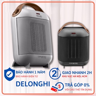 Máy sưởi gốm delonghi mini 1800w, làm ấm nhanh, không gây khô da, dùng cho phòng 15-20m2. gem - hàng đức
