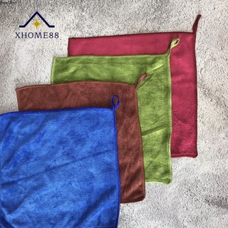 Khăn đa năng lau ô tô lau bếp sợi MicroFiber siêu thấm hút KT: 30x30 siêu rẻ