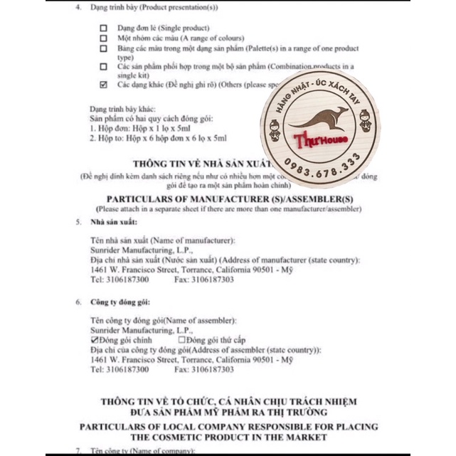 Tinh Dầu Giảm Đau Nhức Giải Cảm Cô Đặc Sunbreeze