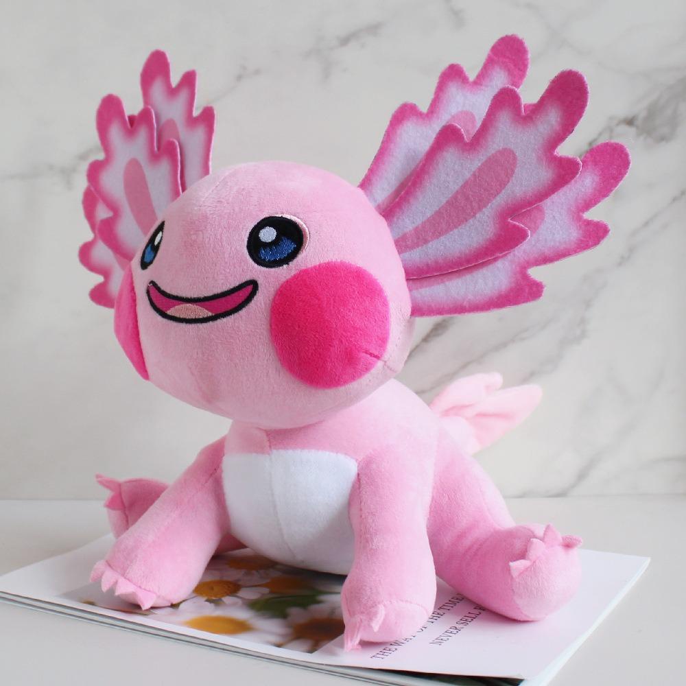 LANFY Đồ chơi nhồi bông Axolotl Trang Trí Đáng Yêu