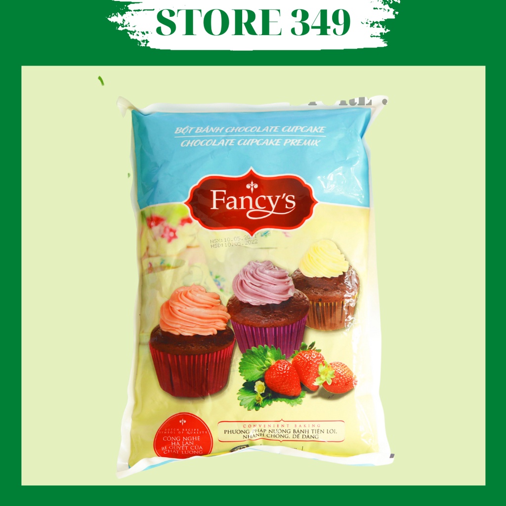 BỘT TRỘN SẴN BÁNH CUPCAKE CHOCOLATE 1KG