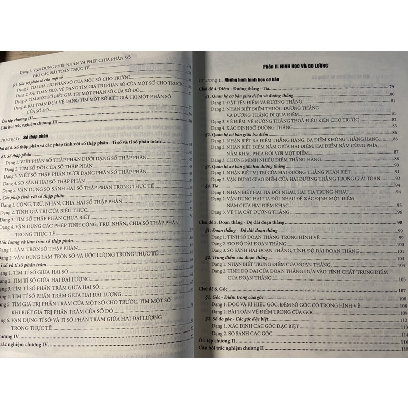 Sách Các Dạng Toán Và Phương Pháp Giải Toán 6 Tập 2