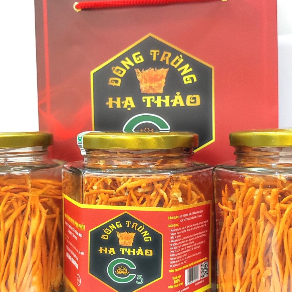 Đông Trùng Hạ Thảo C3 Khô Sấy Thăng Hoa 25g