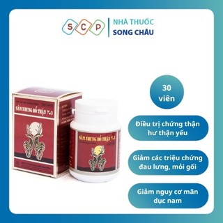 Sâm nhung bổ thận tw 3 hộp 30 viên