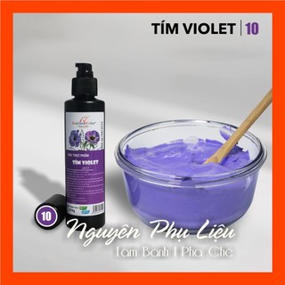 210gr - màu nước thực phẩm làm bánh unicorn color - màu tím violet