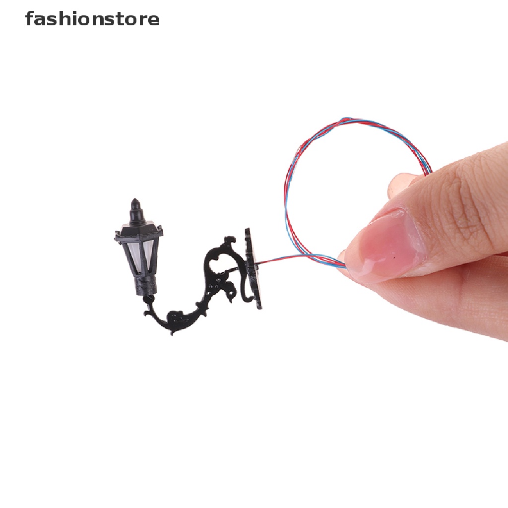 Set 2 Đèn Led Treo Tường Tỉ Lệ 1 / 12 Trang Trí Nhà Búp Bê / Sân Vườn