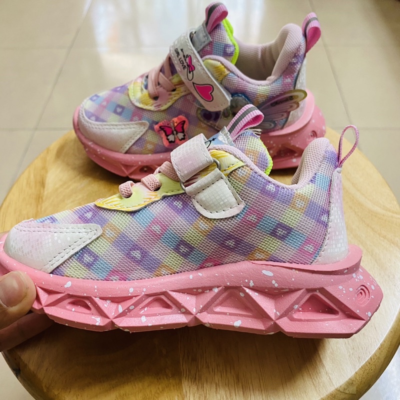 Giày thể thao công chúa Elsa có đèn cho bé gái 2-9 tuổi