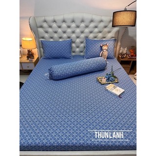 Bộ ga/dra trải giường áo gối thun lạnh thái
