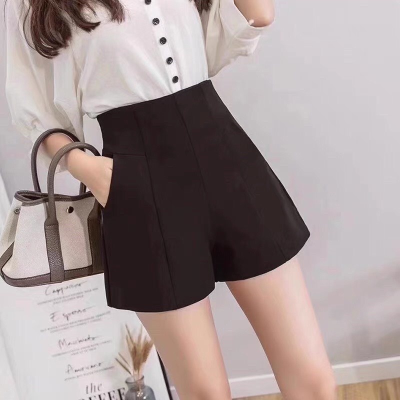 Quần Short Chữ A  Quần Sóc Đùi Nữ Chất Vitex mềm mịn dày dặn-mã Soc A