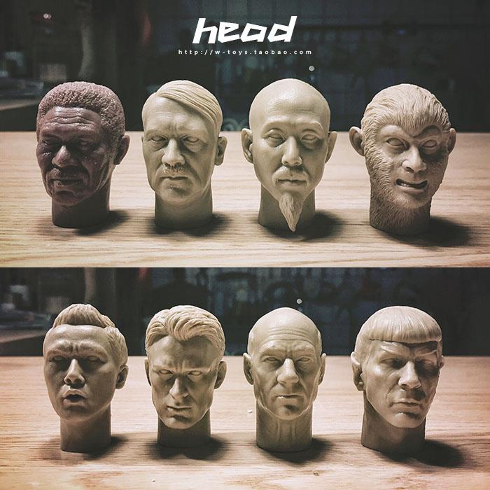 Mô Hình Điêu Khắc Đầu Người Lính Tom Hanks Tỉ Lệ 1 / 6 1 / 6