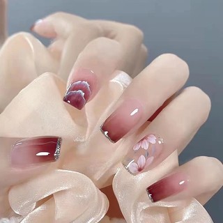 Set 24 Móng Tay Giả Kiểu Pháp