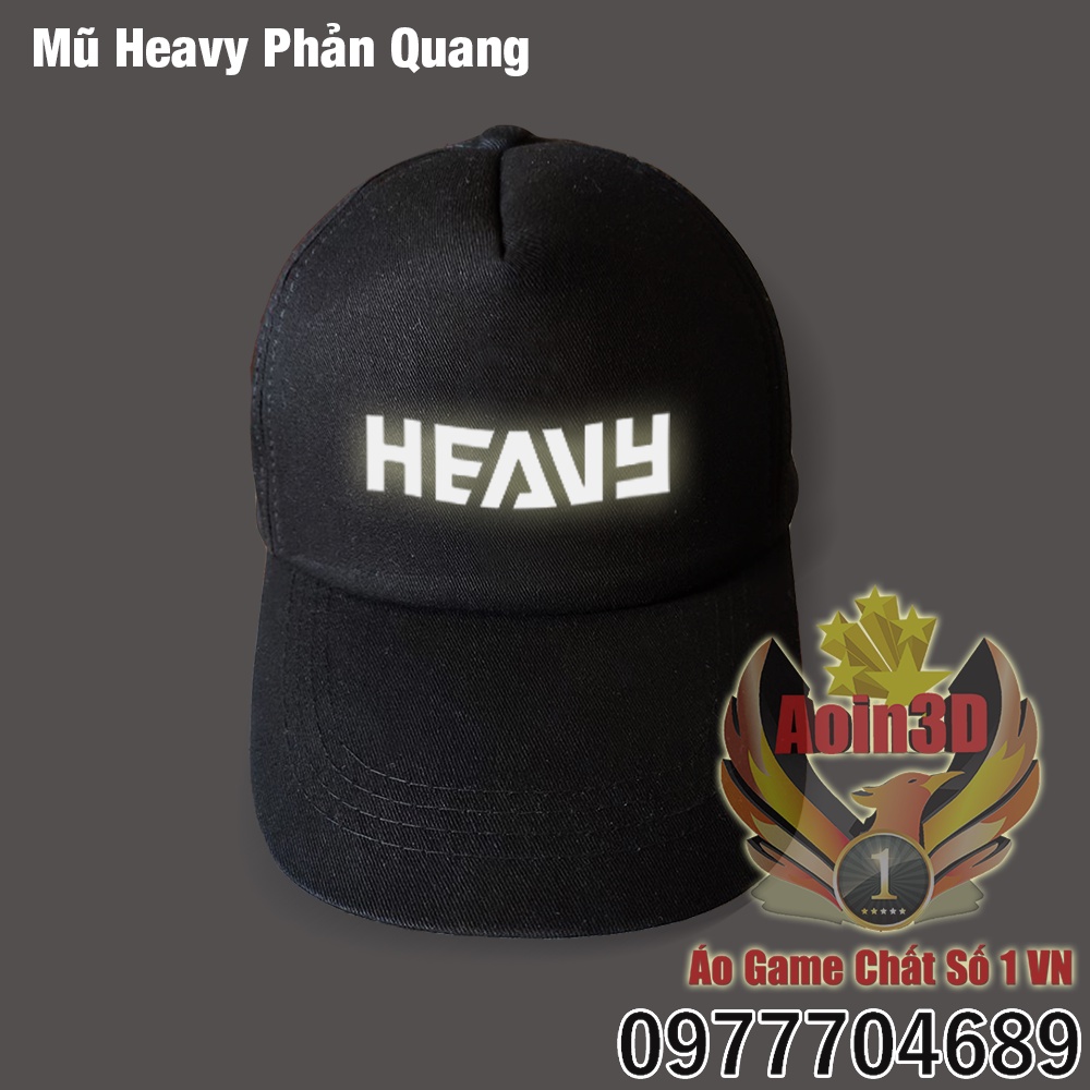Mũ Game Phản Quang Dạ Quang - Shop Aoin3D Nhận in dạ quang phản quang theo yêu cầu