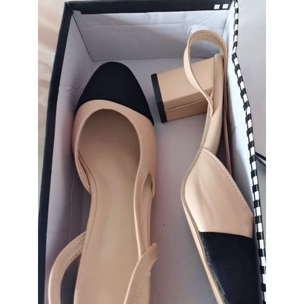 Giày cao gót quai hậu nữ Hirostore