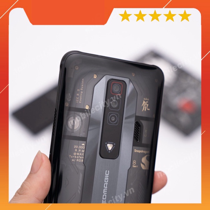 Điện thoại Nubia Red Magic 7 (12-128GB) sạc nhanh 65W có tiếng Việt- dành riêng cho game thủ -100% chính hãng