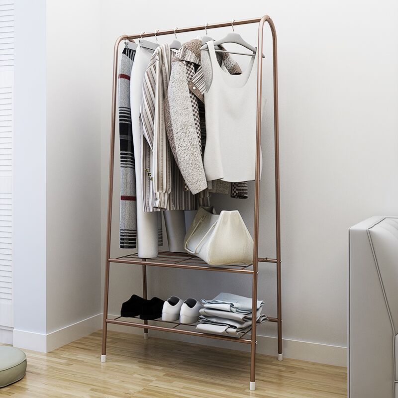 Kệ Treo Quần Áo Chữ A 3 Tầng 2 Ngăn Kệ Để Đồ Rộng Rãi Khung Kim Loại Tiết Kiệm Diện Tích A0212