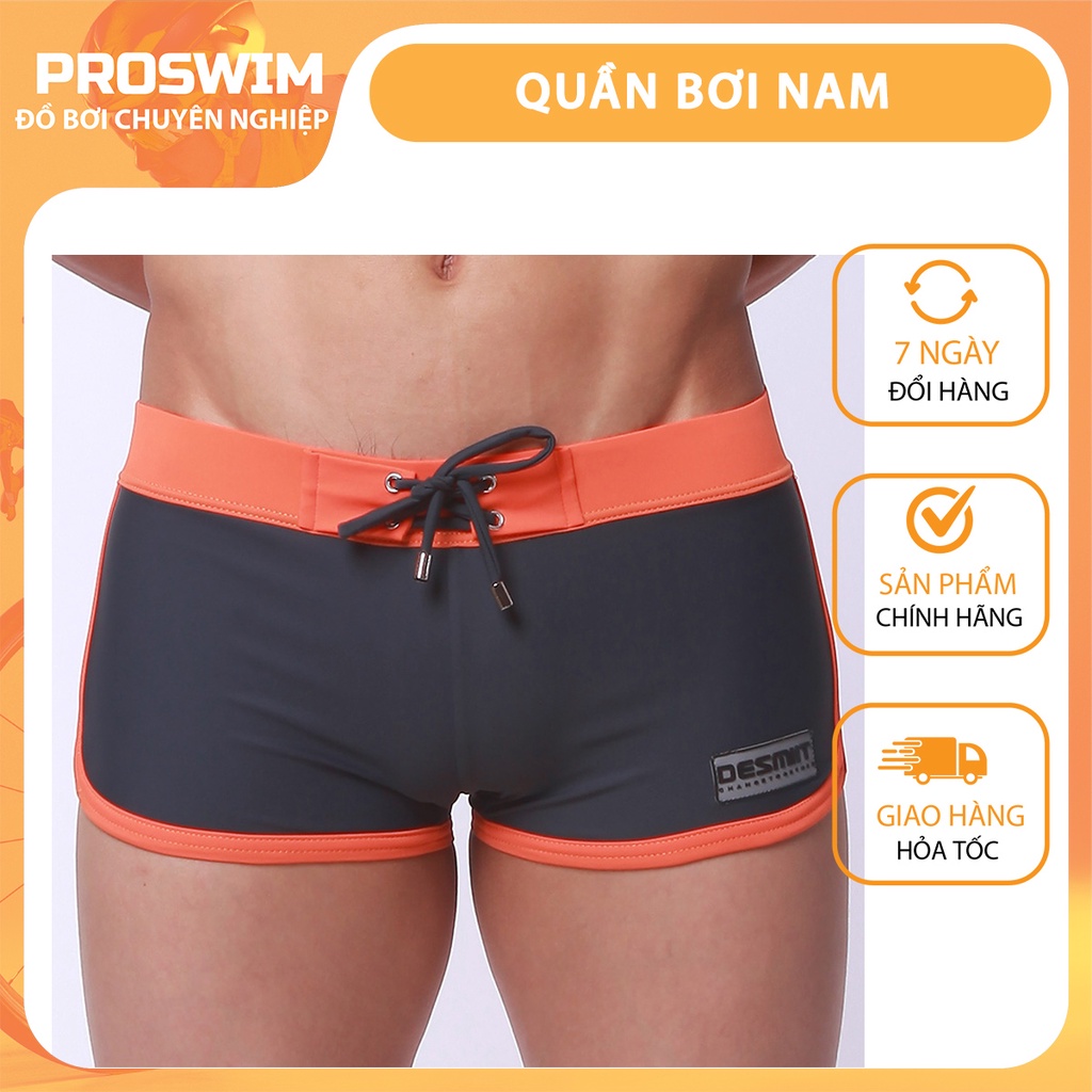 Quần Bơi Nam Dạng Đùi Boxer Thời Trang Kiểu Dáng Thể Thao