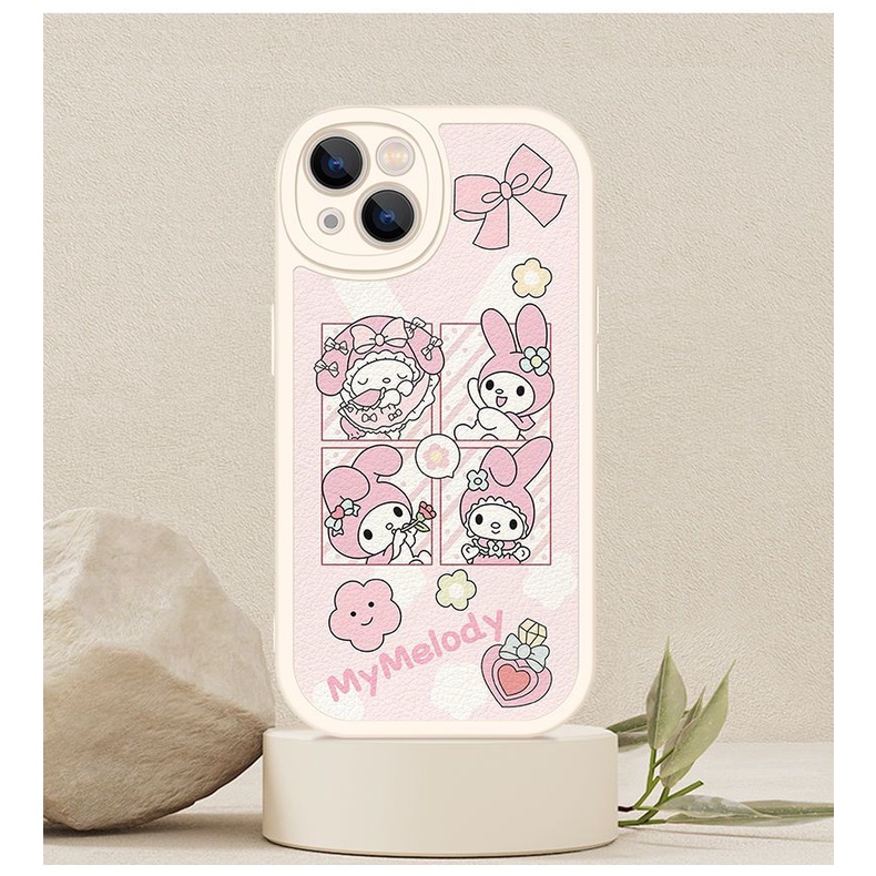 Ốp Điện Thoại Silicon Mềm Chống Sốc Hình kuromi Melody HELLO KITTY Cho IPhone 14 12 PRO 12 mini 11 13 PRO Max Xs Max XR 6 7 8 Plus