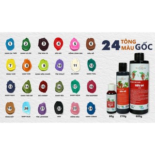 Màu siro Unicorn các màu 60ml