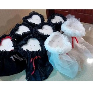 Cốt voan cắm hoa. 30bông sáp