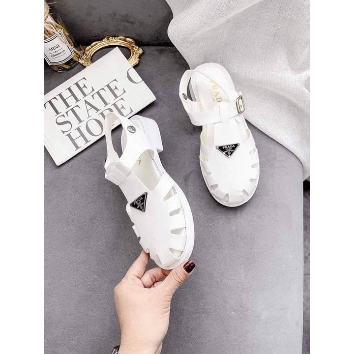 Dép rọ PRADA, sandal GUCCI FULL BOX + BILL Hot nhất mùa hè năm nay 2022