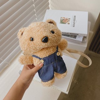 Túi đeo chéo gấu TEDDY, túi gấu bông siêu dễ thương