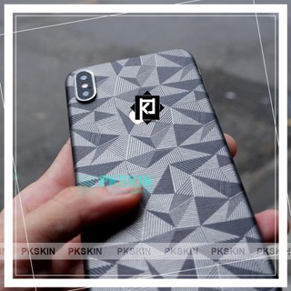 Miếng dán skin full lưng và viền cho iphone x, xs , iphone xs max , iphone xr