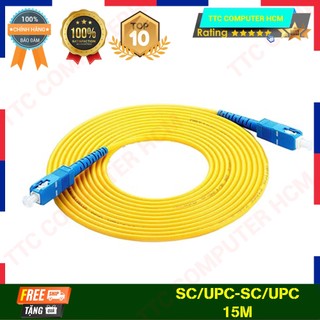 Dây nhảy quang  SC/UPC - SC/UPC, phi 3.0mm Coming Fiber IL <= 0.3dB - RL >=50dB