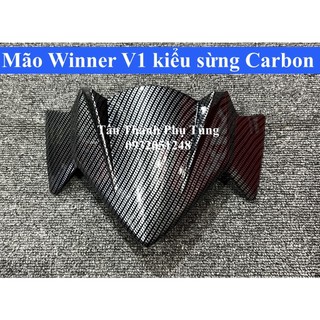 Mão Winner V1 kiểu sừng - màu Carbon TanthanhPT