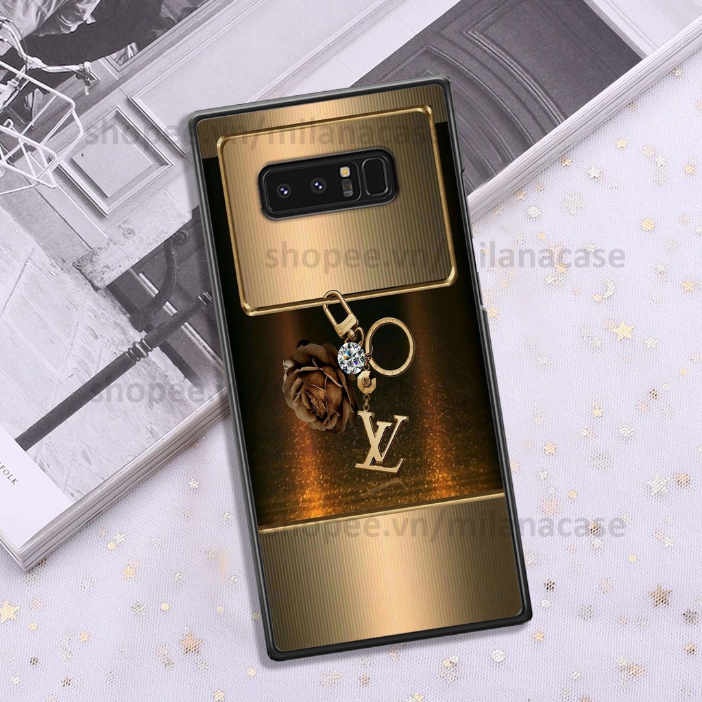 Ốp Samsung Note 8 in hình các thương hiệu nổi tiếng sang chảnh, đẳng cấp, cá tính