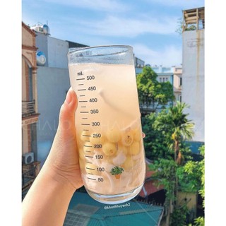 Ly thủy tinh  Ocean chia vạch 625ml
