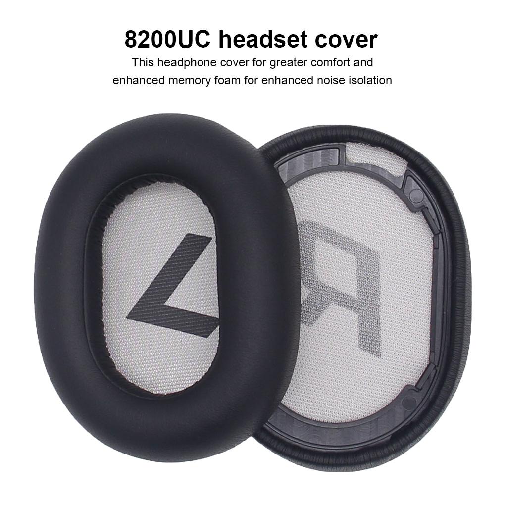 Đệm Bọc Tai Nghe Chống Ồn Thay Thế Tiện Dụng Cho Plantronics Backbeat pro2 SE 8200UC