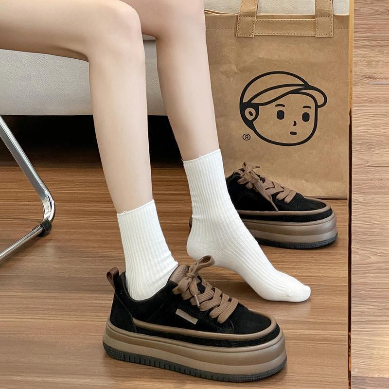 Giày Thể Thao Đế Dày Phong Cách Retro Châu Âu Thời Trang Mùa Thu Mới 2022