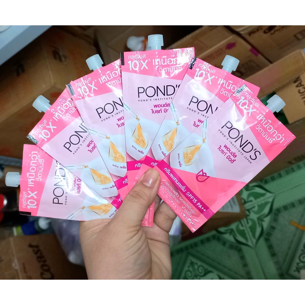 Hộp 6 Gói Kem Dưỡng Da Pond's Thái