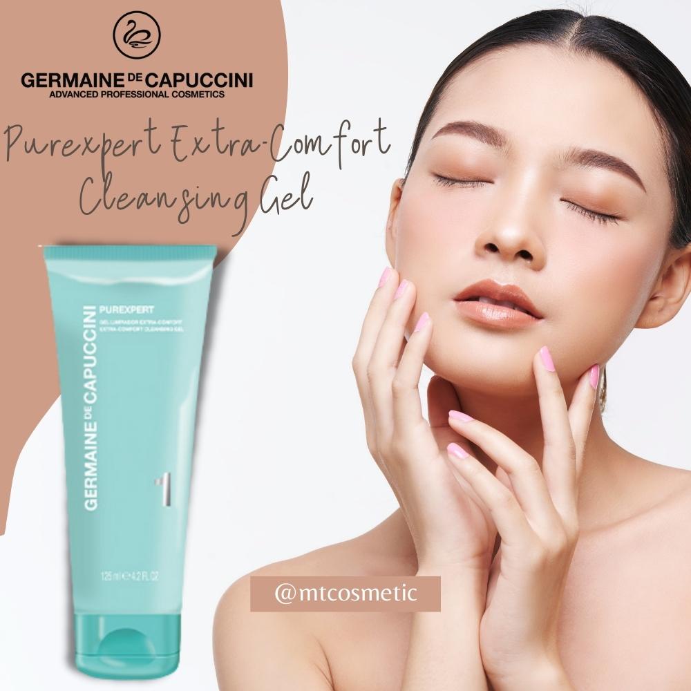 Sữa Rửa Mặt Purexpert Extra-Comfort Cleansing Gel Germaine De Capuccini 125ml Cho Da Hỗn Hợp