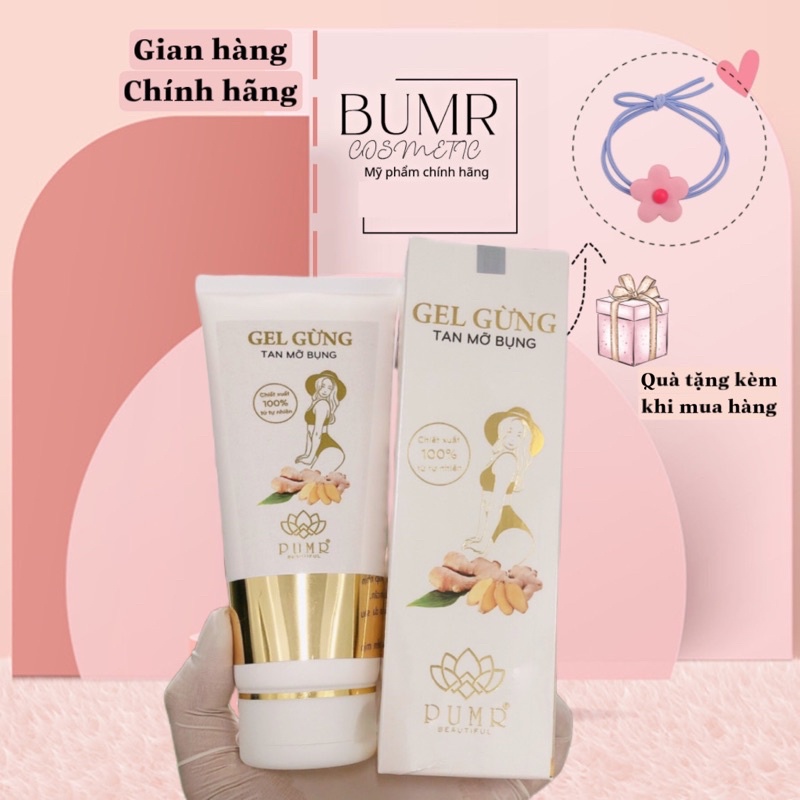 Gel gừng Tan mỡ bụng Pumr