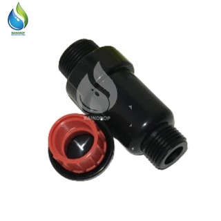 VAN XẢ KHÍ ĐỎ ĐEN PHI 27mm