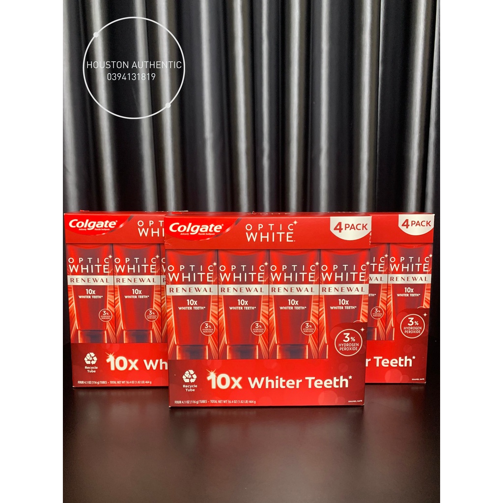 Kem đánh răng giúp trắng răng CREST 3D WHITE ADVANCED WHITENING _ Live mua hàng tại Mỹ