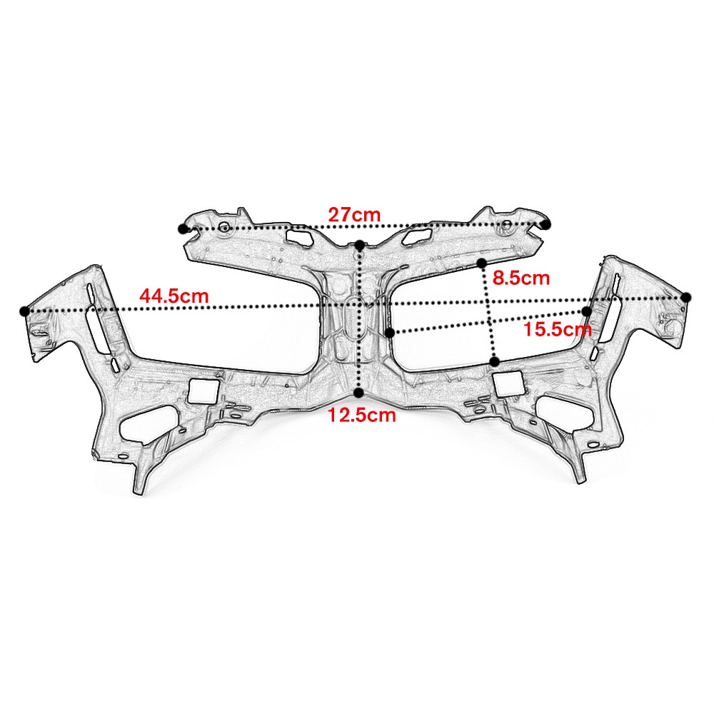 Ốp Đèn Pha Bằng Sợi Carbon Cao Cấp Cho Xe Mô Tô Honda ADV150 ADV 160 2019-2022