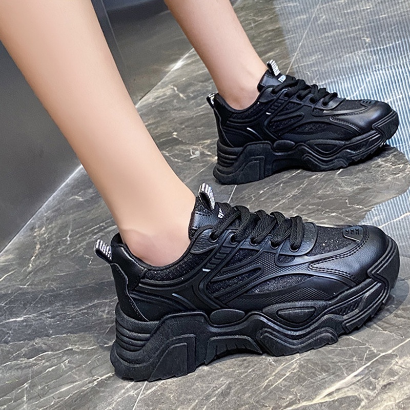 Giày Thể Thao Màu Sắc Đơn Giản Thoải Mái Phong Cách Hàn Quốc Cho Nữ