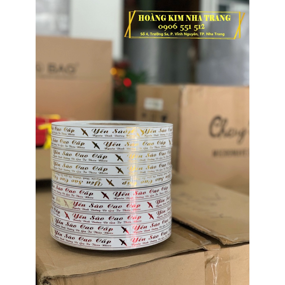 Băng keo ép kim Yến sào cao cấp