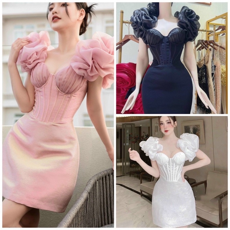 SIZE>65KG ĐẦM NHŨ TAY PHỒNG